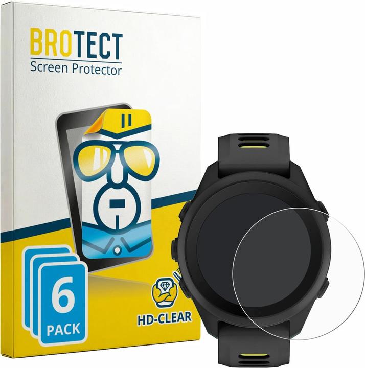 Produktbild BROTECT Schutzfolie für Garmin Forerunner 170 Displayschutz Displayschutzfolie Folie Klar Transparent