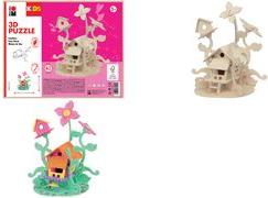 Marabu 3D fairy house (43 pieces)