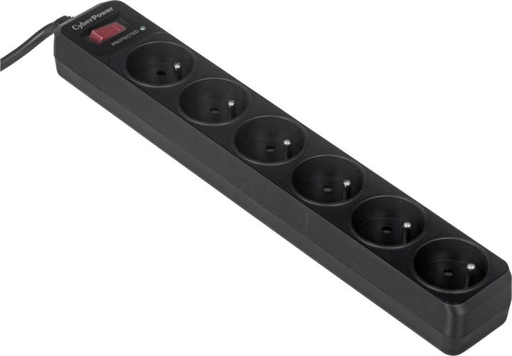 Produktbild Cyberpower Tracer III B0620SC0-FR Spannungsschutz 6 AC-Ausgänge 200 (6 x, CEE 7/5, 1.80 m)