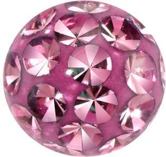 Produktbild Bijouteria Piercingverschluss (Kristall, Edelstahl, Epoxiharz)