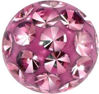 Produktbild Bijouteria Piercingverschluss (Kristall, Edelstahl, Epoxiharz)