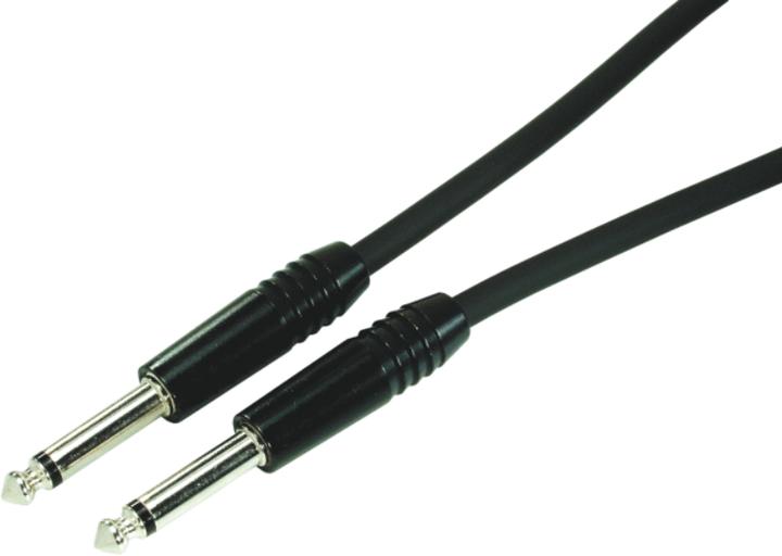 Actual product image Contrik 2x plug 2-pin (3 m, 6.3mm jack cable)