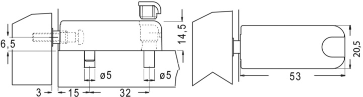 Immagine prodotto Werkstarck Chiusure automatiche a spinta Click per porte di mobili senza maniglie