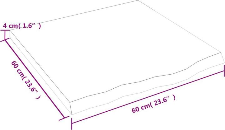 Immagine prodotto VidaXL Emerald (60 x 4 x 60 cm)