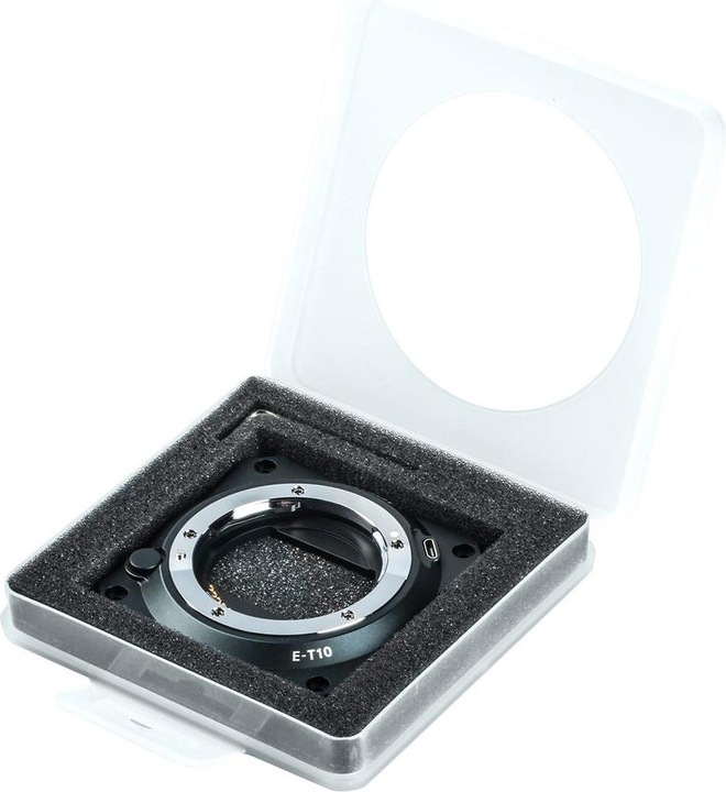 Actual product image Viltrox E-T10 lens adapter
