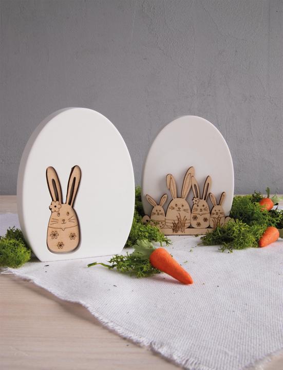 Image du produit Rayher Éléments de décoration en bois