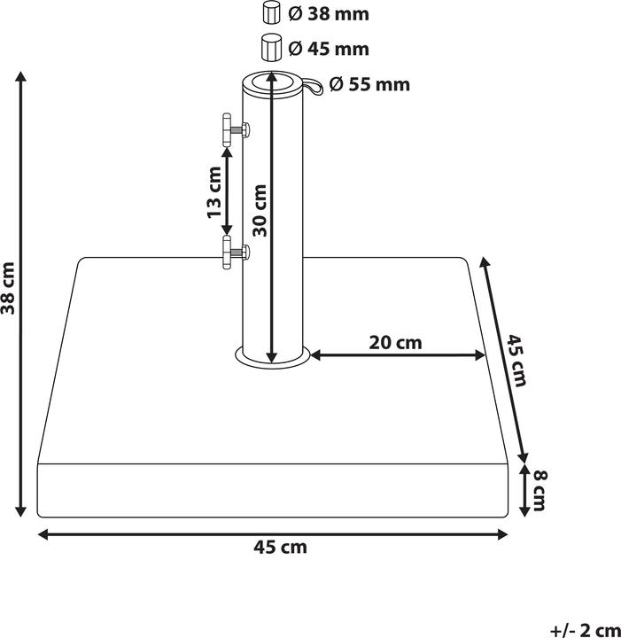 Actual product image Beliani Cerzeto