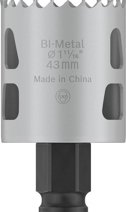 Produktbild Bosch Professional Zubehör PRO Multi Material PC Plus Lochsäge, 43 mm (43 Millimeter)