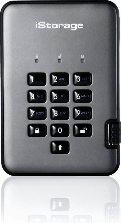 Actual product image iStorage diskAshur Pro2 SSD 512GB FIPS (0.51 TB)
