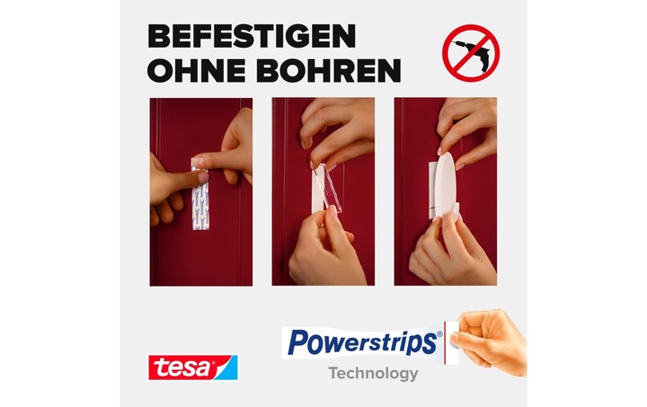 Produktbild tesa Powerstrips Klebehaken XL