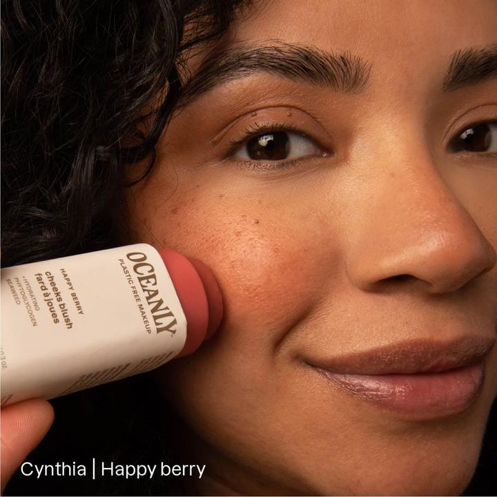 Image du produit Attitude Cream blush in stick Oceanly (Cheeks Blush) 8.5 g - Nuance : Silky Pink (Rose silky)