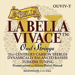 Actual product image La Bella OUVIV-T Oud Turkish Tuning (Guitar)