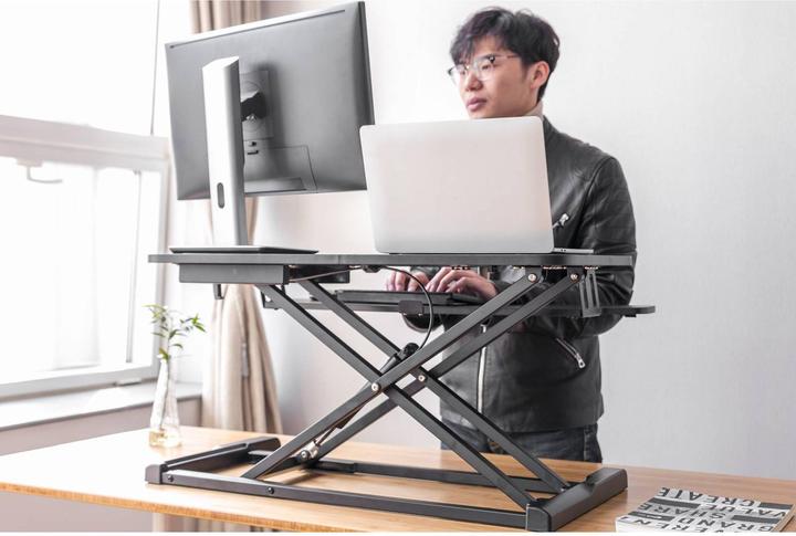 Produktbild Fromm & Starck Schreibtischaufsatz Monitorerhöhung Sitz-Steh-Erhöhung Höhe von 11 bis 50,5 cm