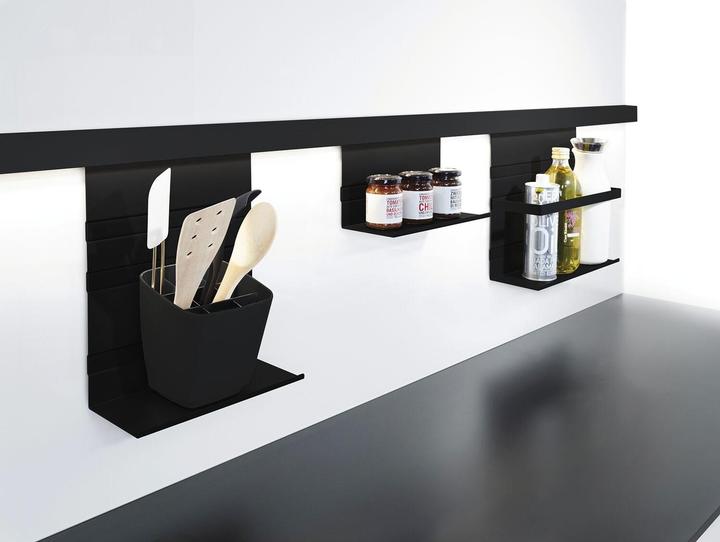 Kesseböhmer Linero MosaiQ Folienabroller Stahl titangrau/KS schwarz