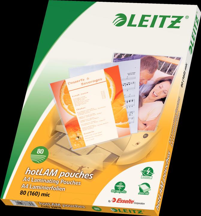 Produktbild Leitz Laminier-Folientasche (A4, 100 Stück, 80 µm)
