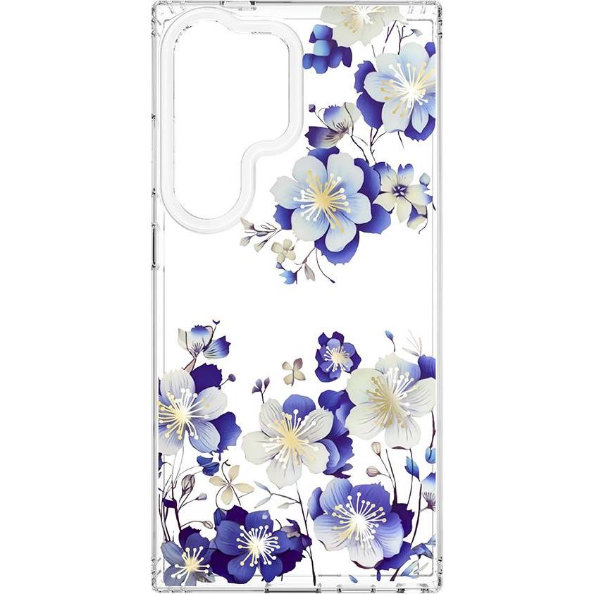 Thumbnail - OEM IMD Druckhülle für Samsung Galaxy S24 Ultra floral (Samsung Galaxy S24 Ultra), Smartphone Hülle, Mehrfarbig