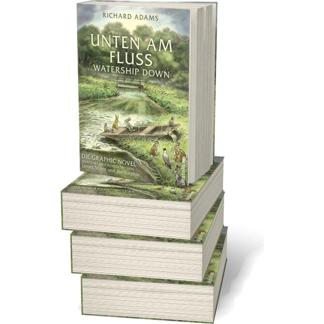 Thumbnail - Unten am Fluss: Die Graphic Novel, Belletristik von Joe Sutphin, James Sturm, Henning Ahrens, Richard Adams