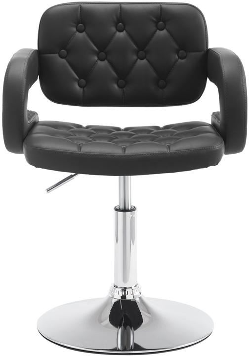 Produktbild CLP Lounger Dublin Kunstleder, schwarz