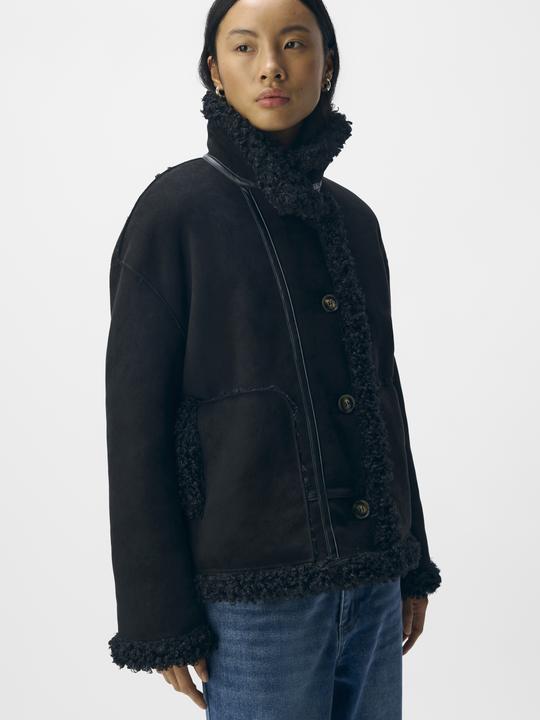 Produktbild Object Lammfellimitat Jacke (36)