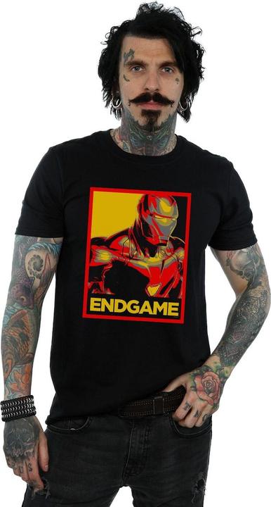 Produktbild Avengers Endgame Iron Man Poster TShirt (M)