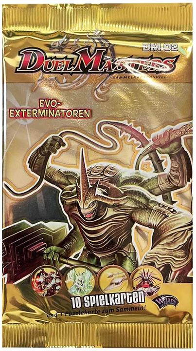 Actual product image Magic the Gathering Evo-Exterminatoren Duel Masters TCG Booster Pack DM02 (German, Booster Pack)