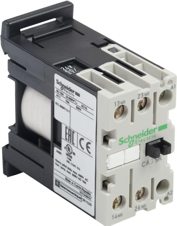 Schneider Electric Mini control relay 1NO+1NC,24VAC,10A