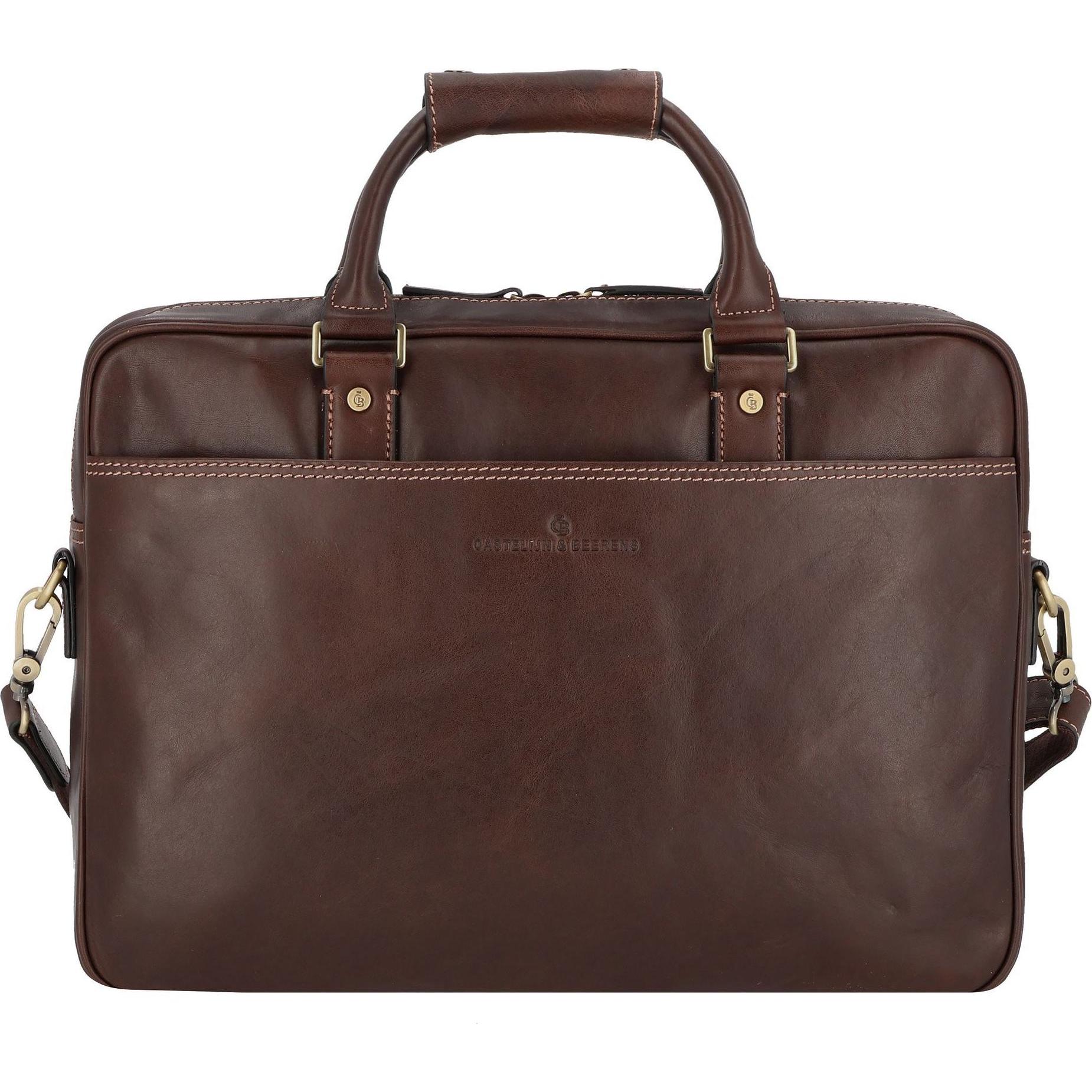 Castelijn & Beerens & Beerens Verona Business RFID Laptoptas 15.6 Mocca 9472 (17.30") (68 9472 MO)