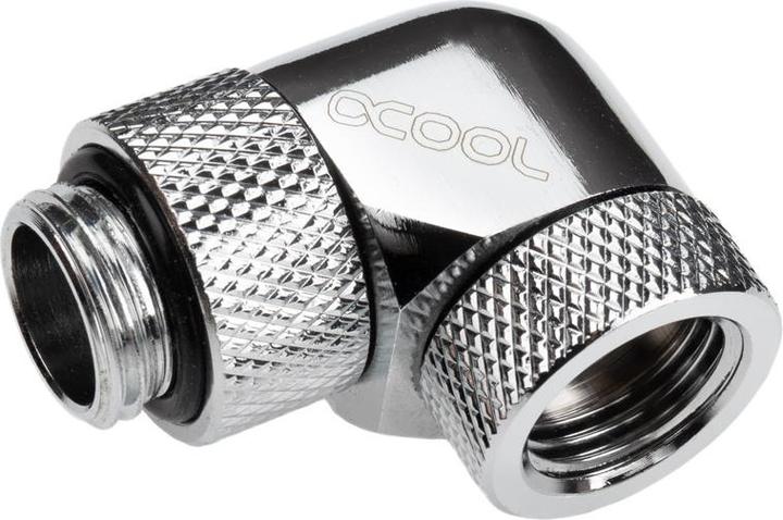 Produktbild Alphacool Eiszapfen Winkeladapter 90° drehbar G1/4 AG auf G1/4 IG