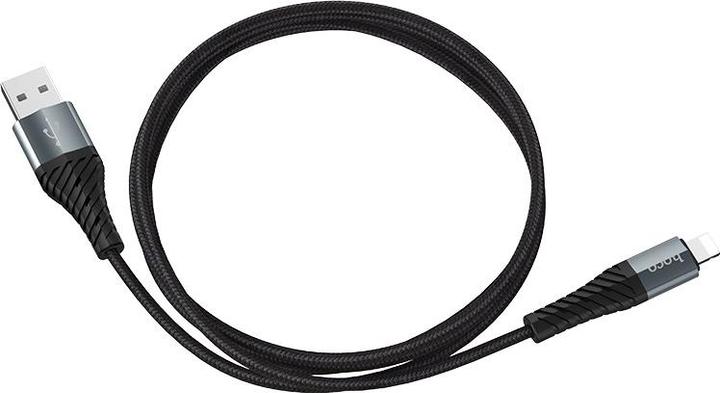 Image du produit Hoco USB-A to Lightning X38 Cool, 18W, 2A, 1m, noir (1 m, USB 3.0)