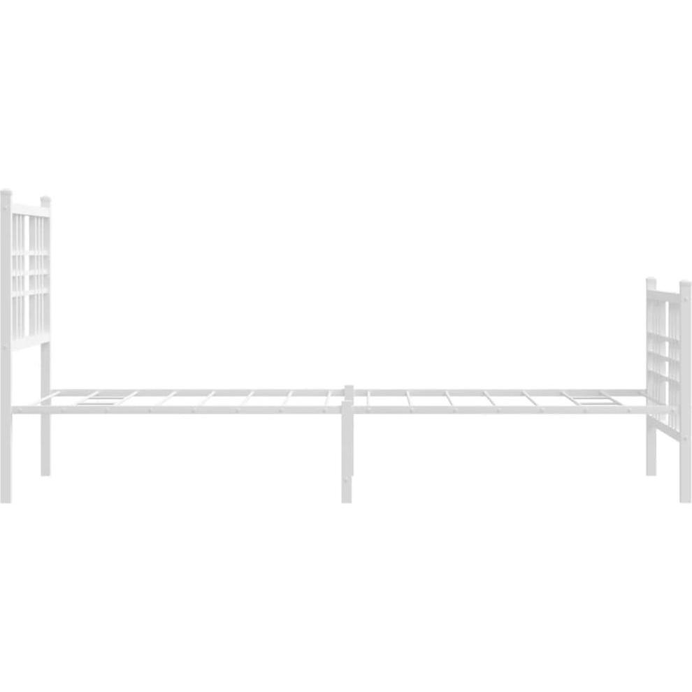 Thumbnail - VidaXL, Bett, Bettgestell mit Kopf- und Fussteil (80 x 200 cm)