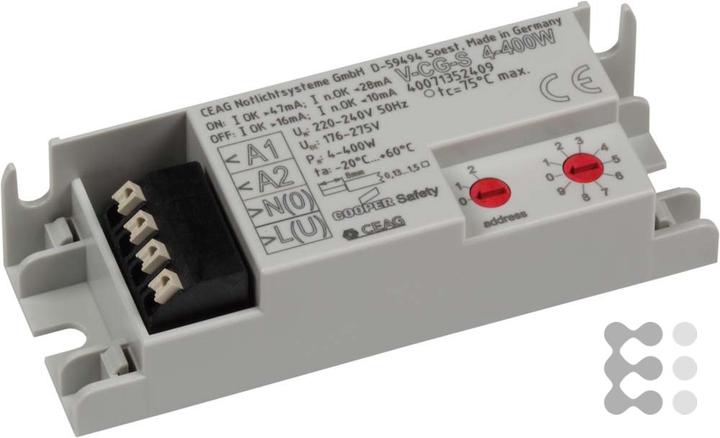 Actual product image Ceag Module V-CG-S 4-400W 40071352409 Emergency luminaire monitoring module