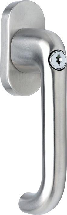 Deni Window handle VA ma 20-40mm U-shape, lockable
