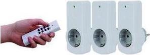 Produktbild REV Telecontrol Funksteckdosen Set 1+3 Aktion (CEE 7/4)