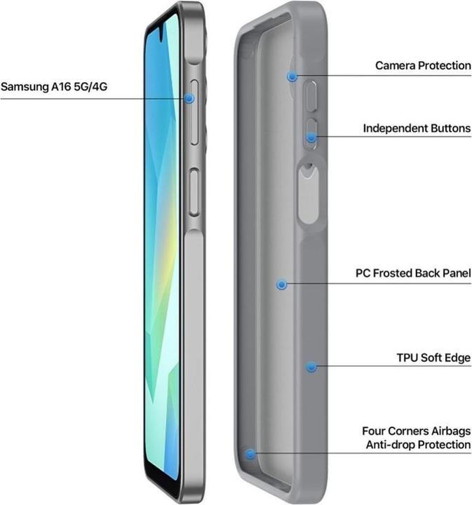 Actual product image Dux Ducis Yind Series Hardcase Cover (Samsung Galaxy A16 5G)