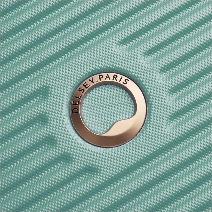 Actual product image Delsey Freestyle 4 Wheel Trolley Large 76 cm Almond Green (104 l)