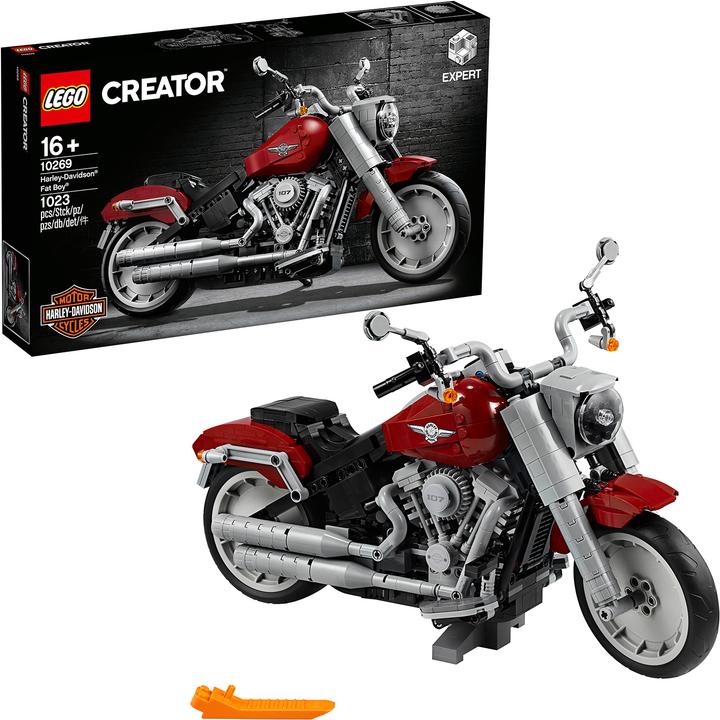 Actual product image LEGO Harley-Davidson Fat Boy (10269, LEGO Creator Expert)
