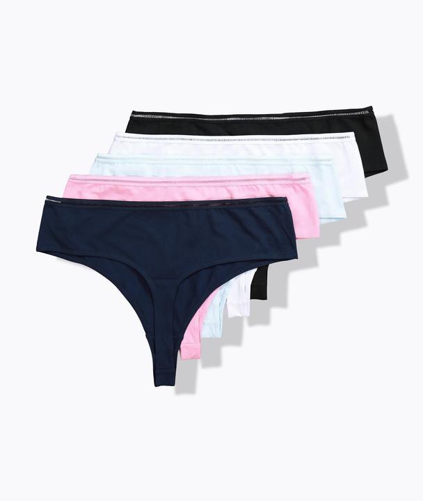 Produktbild Ulla Popken Strings, 5er-Pack, Zierbund (56, 5er Pack)