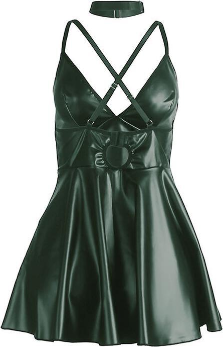 Produktbild Subblime - 955441 KLEID MIT GRÃoeNEN LEDERTRÃ„GERN L/XL (XL)