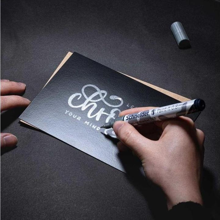 Produktbild Schneider 2 Paint Lackmarker chrom 0,8 - 2,0 mm (2x)