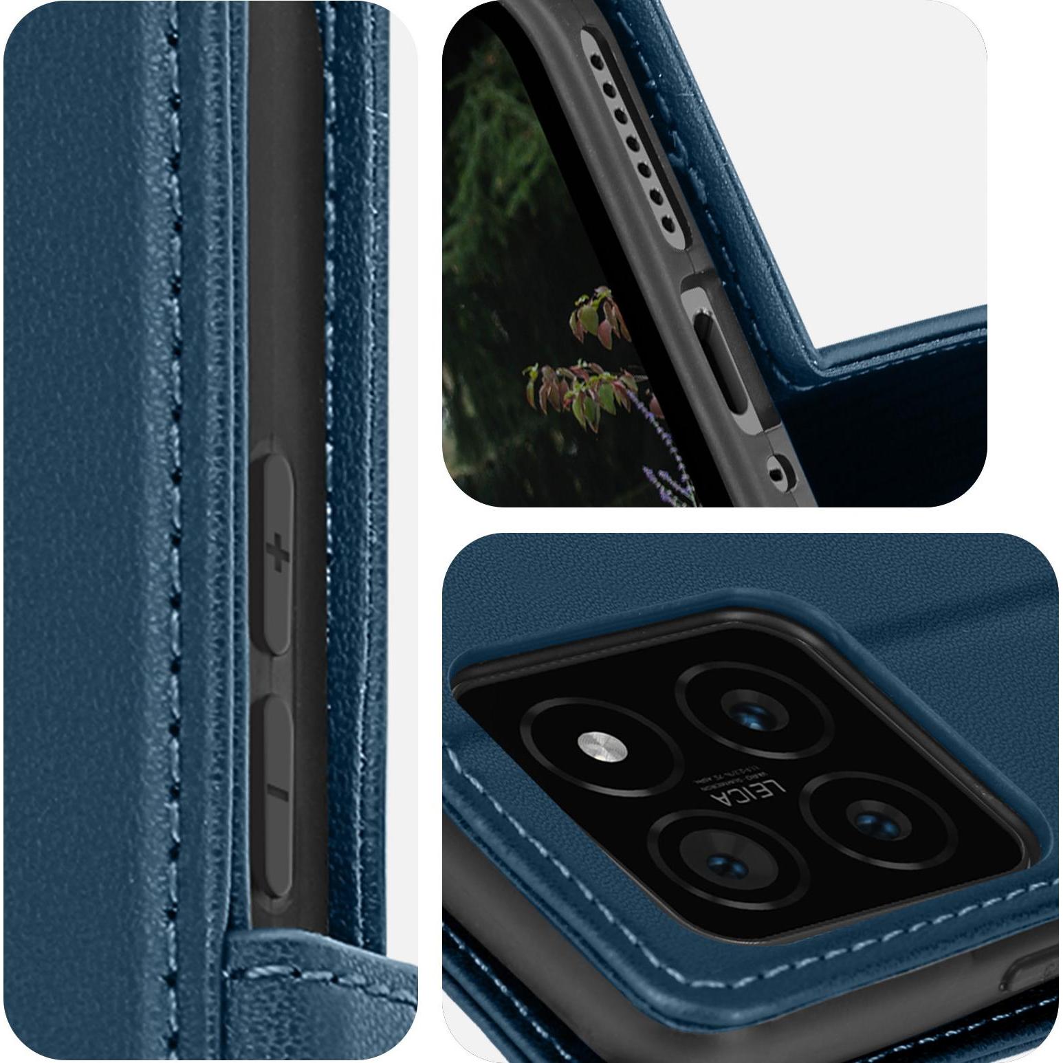 Caseme RFID-Schutzcover Series (Xiaomi 14), Smartphone Hülle, Blau