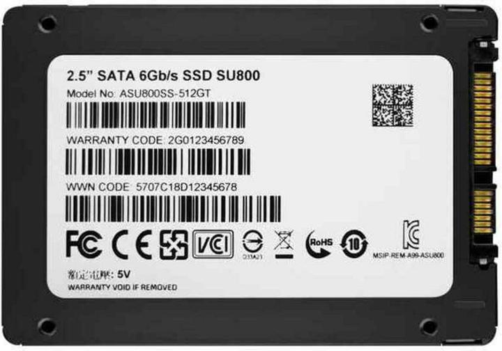 Productafbeelding Adata Su800 (512 GB, 2.5")