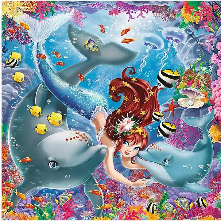 Actual product image Ravensburger Charming mermaids (49 pieces)