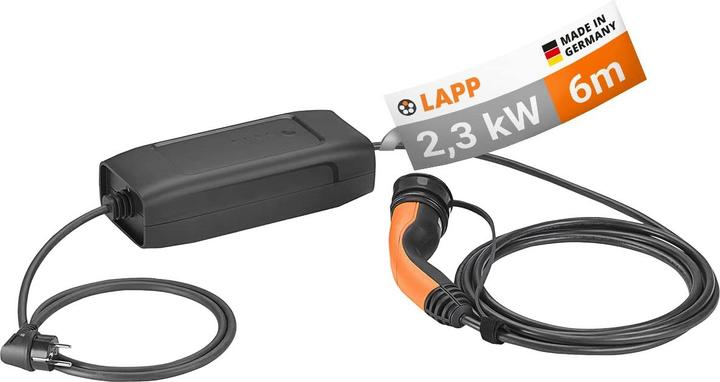 Image du produit Lapp Mobility Ev-mobile Charger Basic Fix (CEE 7/7, 2.30 kW, 10 A, 6 m)