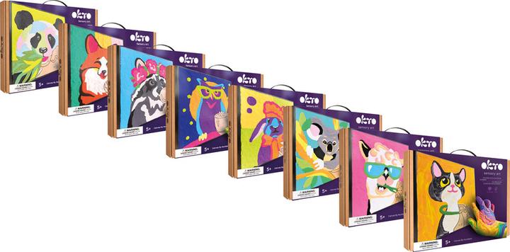 Produktbild Okto 3D Bilderset Eule 20003