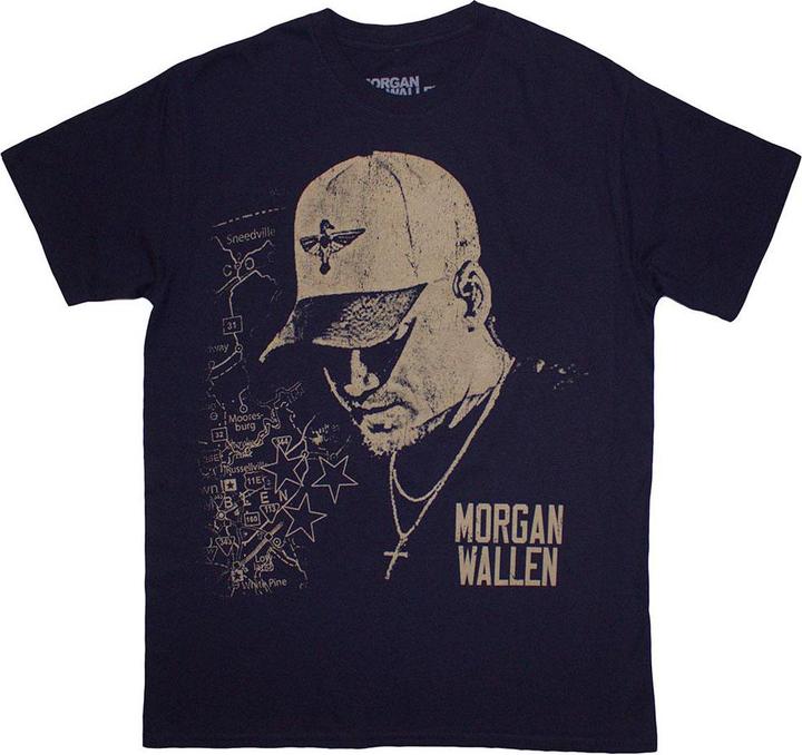 Produktbild Morgan Wallen Cap TShirt (L)