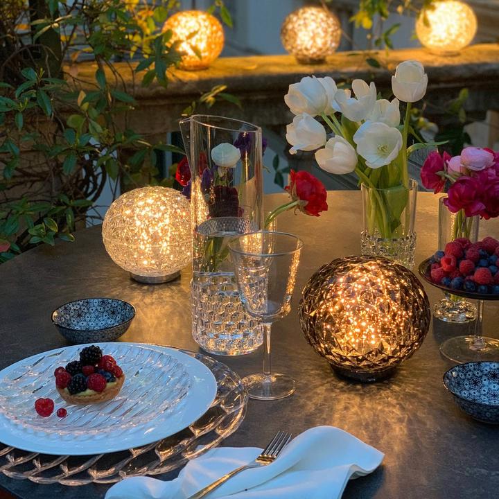 Actual product image Kartell Mini Planet Mobile LED Table Lamp (200 lm)