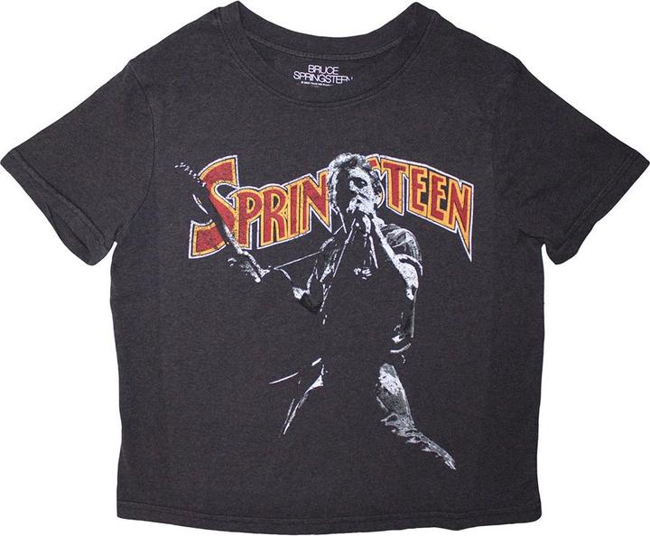 Image du produit Bruce Springsteen Stage Pose Crop Top (Girlie) (M)