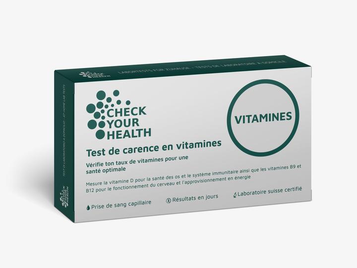 Actual product image Check Your Health Vitamin deficiency test