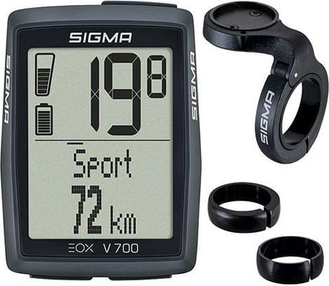 Produktbild Sigma Sport EOX VIEW 700 E-Bike-Computer - schwarz