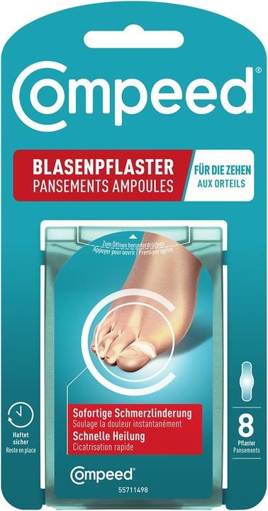 Produktbild Compeed Blasenpflaster Zehen 8 Stk (8x)